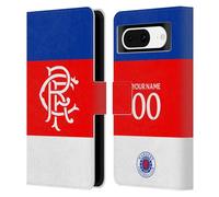 Head Case Designs Licenza Ufficiale Personalizzata Personale Rangers FC Away Kit 2025/26 Custodia Portafoglio in Pelle Compatibile con Google Pixel 8
