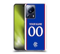 Head Case Designs Licenza Ufficiale Personalizzata Personale Rangers FC Home Kit 2025/26 Custodia in Gel [Protezione di Grado Militare] Compatibile con Xiaomi 13 Lite 5G