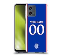 Head Case Designs Licenza Ufficiale Personalizzata Personale Rangers FC Home Kit 2025/26 Custodia in Gel [Protezione di Grado Militare] Compatibile con Motorola Moto G (2023)