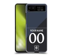 Head Case Designs Licenza Ufficiale Personalizzata Personale Rangers FC Terza Kit 2025/26 Custodia Cover Dura per Parte Posteriore Compatibile con Motorola RAZR 40 / RAZR 2023
