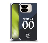 Head Case Designs Licenza Ufficiale Personalizzata Personale Rangers FC Terza Kit 2025/26 Custodia Cover Dura per Parte Posteriore Compatibile con Google Pixel 9 PRO Fold
