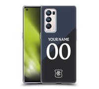 Head Case Designs Licenza Ufficiale Personalizzata Personale Rangers FC Terza Kit 2025/26 Custodia in Gel [Protezione di Grado Militare] Compatibile con Find X3 Neo / Reno5 PRO+ 5G