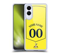 Head Case Designs Licenza Ufficiale Personalizzata Personale Tottenham Hotspur F.C. Terza Kit per Badge 2025/26 Custodia in Gel [Protezione di Grado Militare] Compatibile con Samsung Galaxy S25 Edge