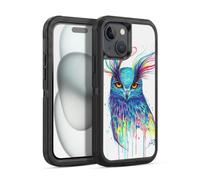 Head Case Designs Licenza Ufficiale Pixie Cold Dentro Al Blu Animali Custodia Antiurto Ultra Blindata compatibile con Apple iPhone 15
