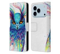 Head Case Designs Licenza Ufficiale Pixie Cold Dentro al Blu Animali Custodia Portafoglio in Pelle Compatibile con Apple iPhone 17 PRO