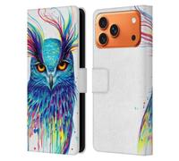 Head Case Designs Licenza Ufficiale Pixie Cold Dentro Al Blu Animali Custodia Portafoglio in Pelle Compatibile con Apple iPhone 17 Pro Max