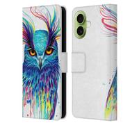 Head Case Designs Licenza Ufficiale Pixie Cold Dentro Al Blu Animali Custodia Portafoglio in Pelle Compatibile con Apple iPhone 17