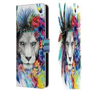 Head Case Designs Licenza Ufficiale Pixie Cold Il Re dei Leoni Gatti Custodia Portafoglio in Pelle Compatibile con Samsung Galaxy S25 Fe