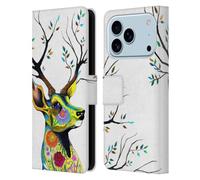 Head Case Designs Licenza Ufficiale Pixie Cold Il Re della Foresta Animali Custodia Portafoglio in Pelle Compatibile con Apple iPhone 17 PRO