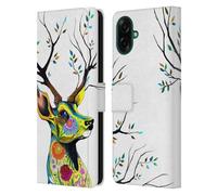 Head Case Designs Licenza Ufficiale Pixie Cold Il Re della Foresta Animali Custodia Portafoglio in Pelle Compatibile con Samsung Galaxy A07