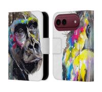 Head Case Designs Licenza Ufficiale Pixie Cold Io Vedo Il Futuro Animali Custodia Portafoglio in Pelle Compatibile con Apple iPhone Duo