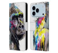 Head Case Designs Licenza Ufficiale Pixie Cold Io Vedo Il Futuro Animali Custodia Portafoglio in Pelle Compatibile con Apple iPhone 17 PRO