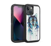 Head Case Designs Licenza Ufficiale Pixie Cold Lupo Ghiaccio Animali Custodia Antiurto Ultra Blindata compatibile con Apple iPhone 13
