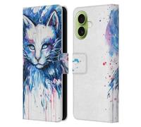 Head Case Designs Licenza Ufficiale Pixie Cold Spazio Gatti Custodia Portafoglio in Pelle Compatibile con Apple iPhone 17