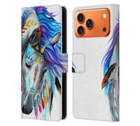 Head Case Designs Licenza Ufficiale Pixie Cold Spirito Animali Custodia Portafoglio in Pelle Compatibile con Apple iPhone 17 Pro Max