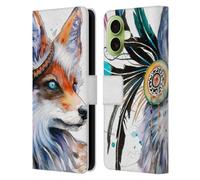 Head Case Designs Licenza Ufficiale Pixie Cold Volpe Animali Custodia Portafoglio in Pelle Compatibile con Apple iPhone 17