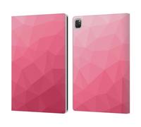 Head Case Designs Licenza Ufficiale PLdesign Maglia Ombre Rosa Magenta Motivi Geometrici Custodia Portafoglio in Pelle Compatibile con Apple iPad PRO 12.9 2020/2021/2022