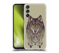 Head Case Designs Licenza Ufficiale Rachel Caldwell Lupo Animali 3 Custodia Cover in Morbido Gel Compatibile con Samsung Galaxy M15/F15 5G