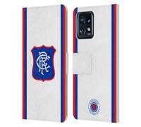 Head Case Designs Licenza Ufficiale Rangers FC Away Kit 2025/26 Custodia Portafoglio in Pelle Compatibile con Moto Edge 40 PRO/Plus 2023