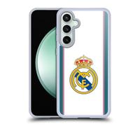 Head Case Designs Licenza Ufficiale Real Madrid CF Bianco 2026/27 Distintivo Custodia in Gel [Protezione di Grado Militare] Compatibile Con Samsung Galaxy S23 FE 5G E Compatibile Con MagSafe