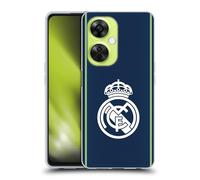 Head Case Designs Licenza Ufficiale Real Madrid CF Blu Scuro Stemma Custodia in Gel [Protezione di Grado Militare] Compatibile con OnePlus Nord CE 3 Lite 5G