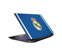 Head Case Designs Licenza Ufficiale Real Madrid CF Blu Stemma Vinile Sticker Pelle Adesivo Compatibile con HP Pavilion 15.6" 15-dk0047TX