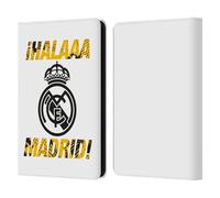 Head Case Designs Licenza Ufficiale Real Madrid CF Hala Madrid Urbano Custodia Portafoglio in Pelle Compatibile con Amazon Kindle 11th Gen 6in 2022