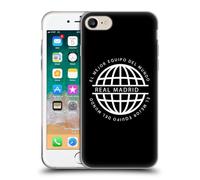 Head Case Designs Licenza Ufficiale Real Madrid CF Logo Bianco Leggenda Custodia in Gel [Protezione di Grado Militare] Compatibile con Apple iPhone 7/8 / SE 2020 & 2022 E Compatibile con MagSafe