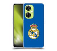 Head Case Designs Licenza Ufficiale Real Madrid CF Logo Blu Semplice Origine Custodia in Gel [Protezione di Grado Militare] Compatibile con OnePlus Nord CE 3 Lite 5G