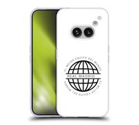 Head Case Designs Licenza Ufficiale Real Madrid CF Logo Nero Leggenda Custodia in Gel [Protezione di Grado Militare] Compatibile con Nothing Phone (2a)
