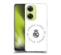 Head Case Designs Licenza Ufficiale Real Madrid CF Re D'Europa Leggenda Custodia in Gel [Protezione di Grado Militare] Compatibile con OnePlus Nord CE 3 Lite 5G