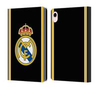 Head Case Designs Licenza Ufficiale Real Madrid CF Ritorno al 99/00 Nero retrò Custodia Portafoglio in Pelle Compatibile con Apple iPad Mini (2021/2024)