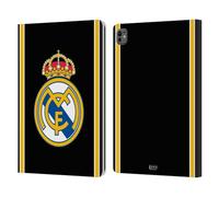 Head Case Designs Licenza Ufficiale Real Madrid CF Ritorno al 99/00 Nero retrò Custodia Portafoglio in Pelle Compatibile con Apple iPad PRO 13 M4 2024