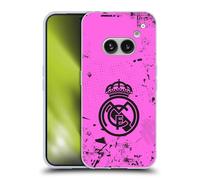 Head Case Designs Licenza Ufficiale Real Madrid CF Rosa Urbano Custodia in Gel [Protezione di Grado Militare] Compatibile con Nothing Phone (2a)