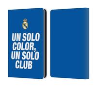 Head Case Designs Licenza Ufficiale Real Madrid CF Un Solo Origine Custodia Portafoglio in Pelle Compatibile con Amazon Kindle 11th Gen 6in 2022