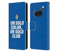 Head Case Designs Licenza Ufficiale Real Madrid CF Un Solo Origine Custodia Portafoglio in Pelle Compatibile con Nothing Phone (2a)
