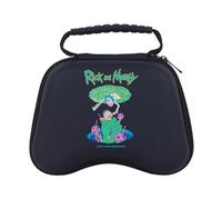 Head Case Designs Licenza Ufficiale Rick And Morty Logo Grafica Custodia Rigida Da Viaggio Compatibile con PS5 DualSense & Xbox Controller