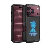Head Case Designs Licenza Ufficiale Rick And Morty Non Toccare Le Mie Cose Grafica Season 5 Custodia Antiurto Ultra Blindata compatibile con Apple iPhone 18 Pro