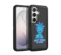 Head Case Designs Licenza Ufficiale Rick And Morty Non Toccare Le Mie Cose Grafica Season 5 Custodia Antiurto Ultra Blindata compatibile con Samsung Galaxy S26 Plus