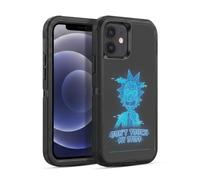 Head Case Designs Licenza Ufficiale Rick And Morty Non Toccare Le Mie Cose Grafica Season 5 Custodia Antiurto Ultra Blindata compatibile con Apple iPhone 12 / iPhone 12 Pro