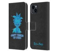 Head Case Designs Licenza Ufficiale Rick And Morty Non Toccare Le Mie Cose Grafica Season 5 Custodia Portafoglio in Pelle Compatibile con Apple iPhone 15 Plus