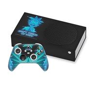 Head Case Designs Licenza Ufficiale Rick And Morty Non Toccare Le Mie Cose Grafica Vinile Sticker Gaming Pelle Adesivo Compatibile con Xbox Series S Console and Controller Bundle