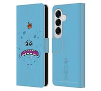 Head Case Designs Licenza Ufficiale Rick And Morty sig. Meeseeks Grafica Season 4 Custodia Portafoglio in Pelle Compatibile con Samsung Galaxy S26
