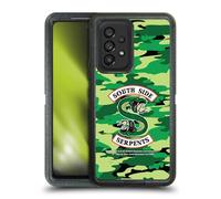 Head Case Designs Licenza Ufficiale Riverdale Logo Camouflage South Side Serpents Custodia Antiurto Ultra Blindata Compatibile con Samsung Galaxy A53 5G (2022)