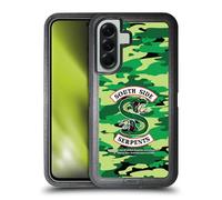 Head Case Designs Licenza Ufficiale Riverdale Logo Camouflage South Side Serpents Custodia Antiurto Ultra Blindata Compatibile con Samsung Galaxy A56 5G