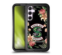 Head Case Designs Licenza Ufficiale Riverdale Logo con Stampa Floreale South Side Serpents Custodia Antiurto Ultra Blindata Compatibile con Samsung Galaxy A35 5G