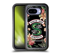 Head Case Designs Licenza Ufficiale Riverdale Logo con Stampa Floreale South Side Serpents Custodia Antiurto Ultra Blindata Compatibile con Google Pixel 9A
