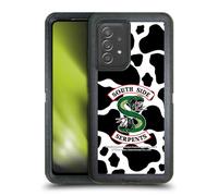 Head Case Designs Licenza Ufficiale Riverdale Logo della Mucca South Side Serpents Custodia Antiurto Ultra Blindata Compatibile con Galaxy A52 / A52s / 5G (2021)