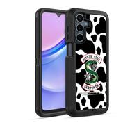 Head Case Designs Licenza Ufficiale Riverdale Logo della Mucca South Side Serpents Custodia Antiurto Ultra Blindata Compatibile con Samsung Galaxy A15