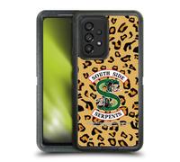 Head Case Designs Licenza Ufficiale Riverdale Logo Leopardo South Side Serpents Custodia Antiurto Ultra Blindata Compatibile con Samsung Galaxy A53 5G (2022)